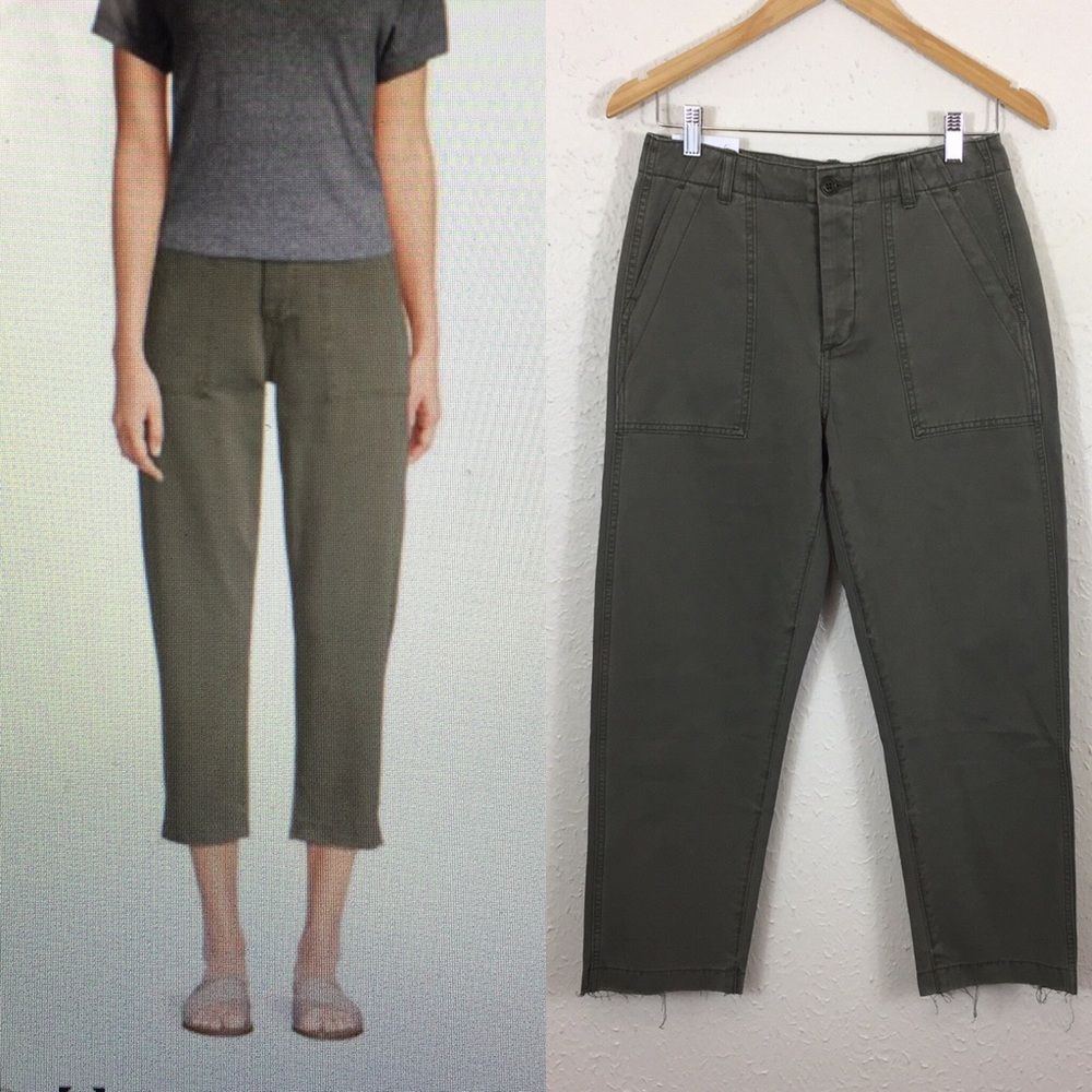 Joe’s Jeans Straight-leg Cropped Pants